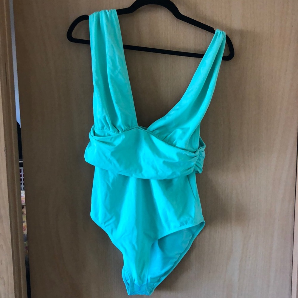 Tall on piece bathing suit